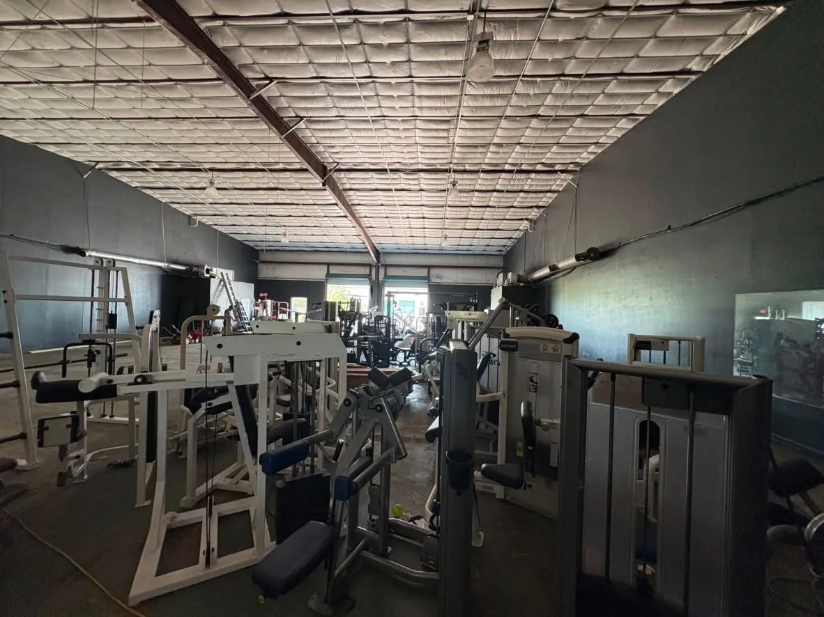 The new unit during fit-out, machines in place under a high insulated roof